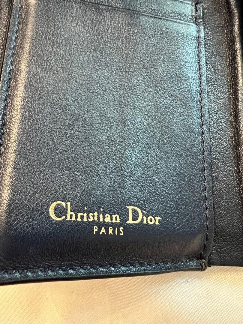 Dior Calfskin Trifold wallet, Women's Fashion, Bags & Wallets, Wallets