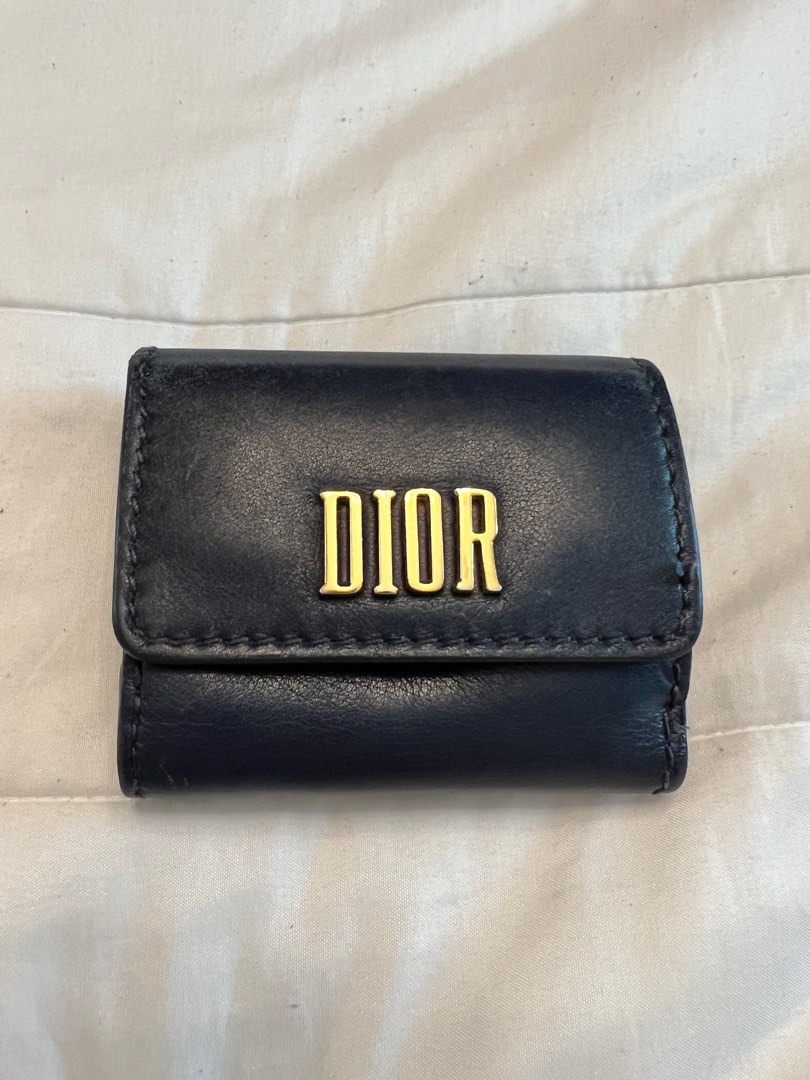 Dior Calfskin Trifold wallet, Women's Fashion, Bags & Wallets, Wallets