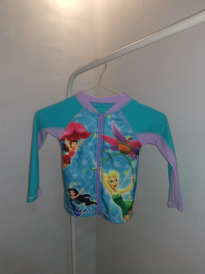 Disney Fairies Rashguard 2T, Babies & Kids, Babies & Kids Fashion on ...