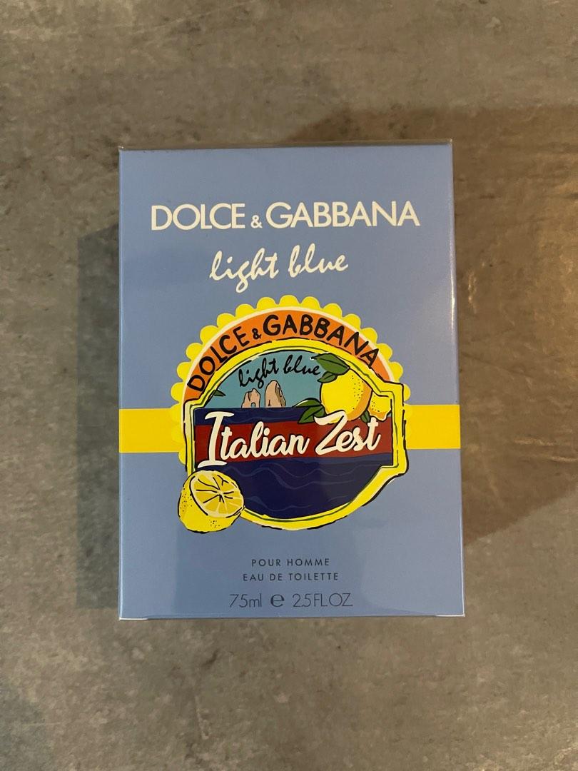 Perfume dolce 2024 gabbana italian zest