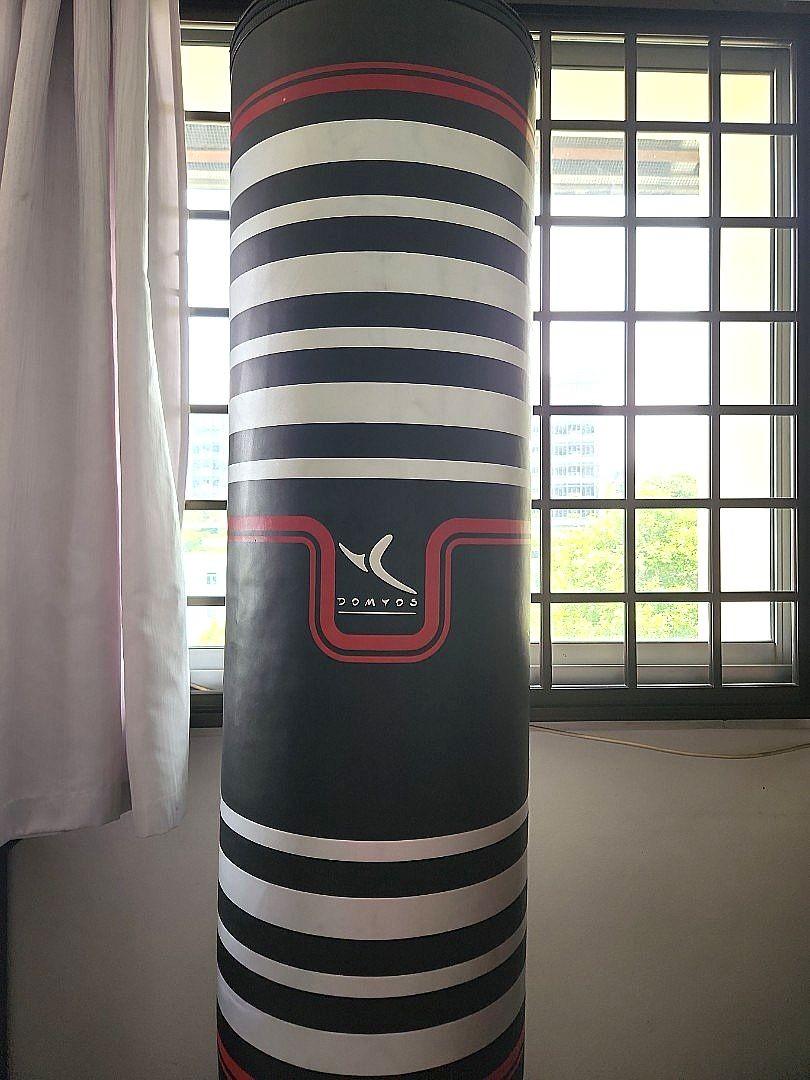 Domyos Free Standing Punching Bag on Carousell Domyos Free Standing Punching Bag on Carousell