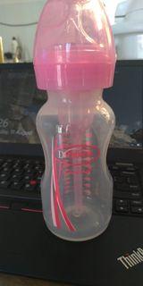 Botol Susu Dr Brown Wide Neck Pink 270ml