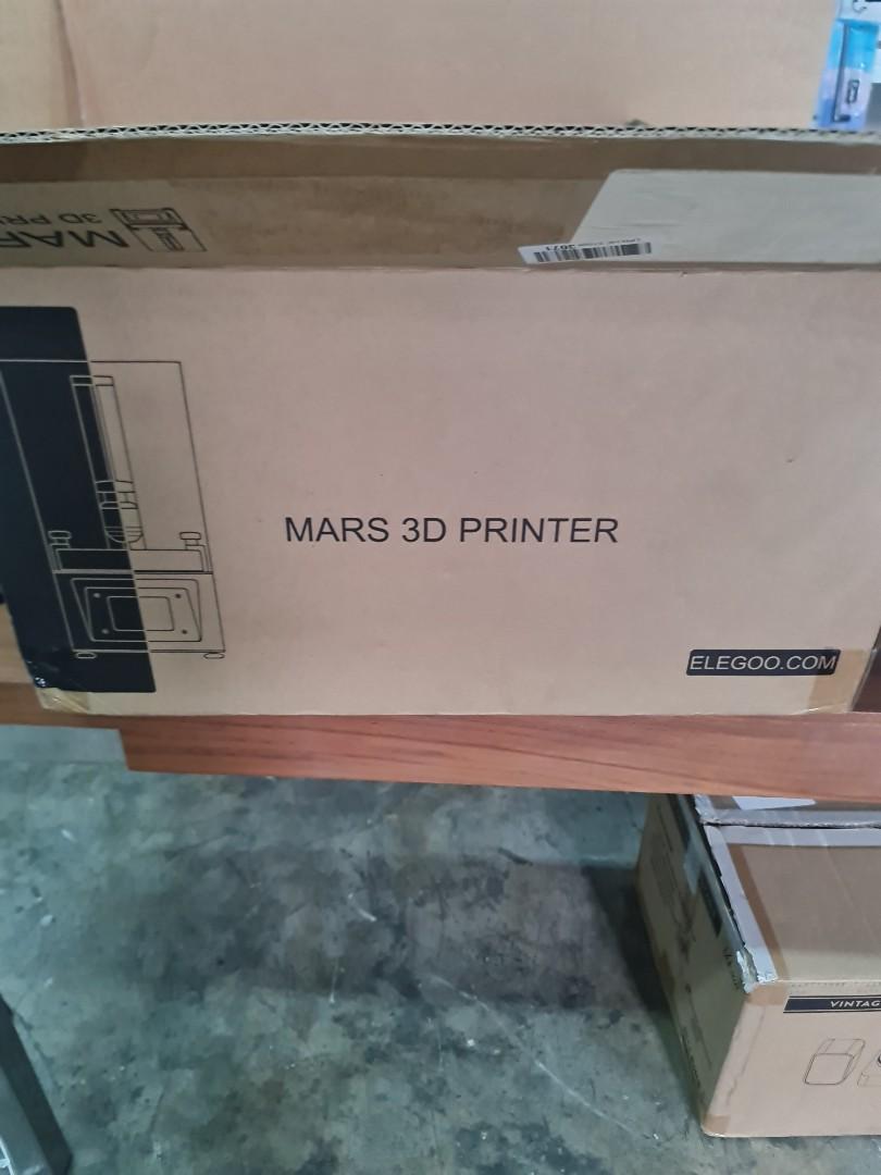 Elegoo Mars 3d printer, Computers & Tech, Printers, Scanners & Copiers