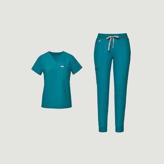 Figs scrubs set XXS Pacific Blue Catarina & Zamora, Women's Fashion