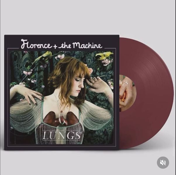 Florence + The Machine Lungs Plaka LP Vinyl, Hobbies & Toys, Music & Media, Vinyls on Carousell