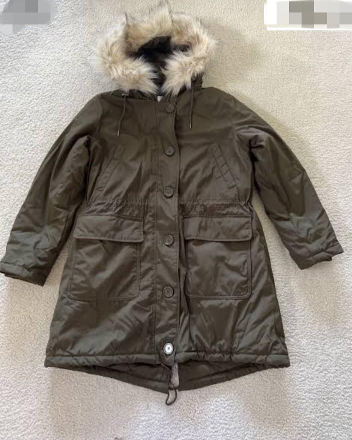 Gap Luxe Parka Fesyen Wanita Pakaian Wanita Baju Luaran di