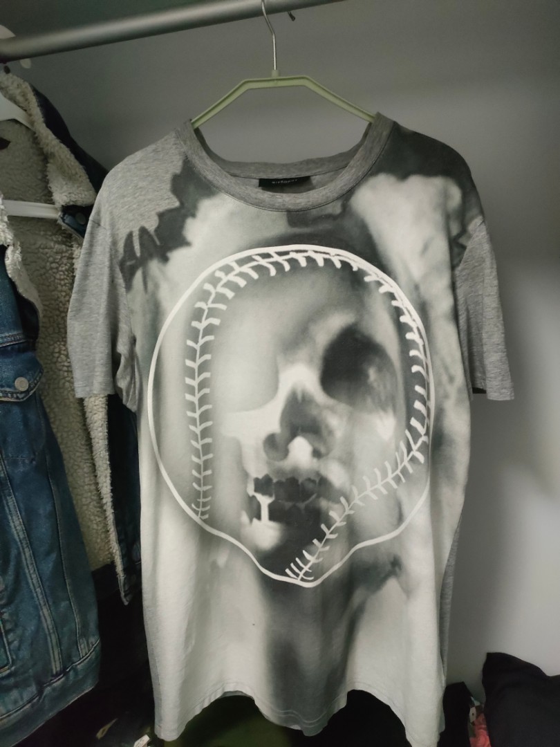 Givenchy Baseball Skull t shirt Luxury Apparel on Carousell
