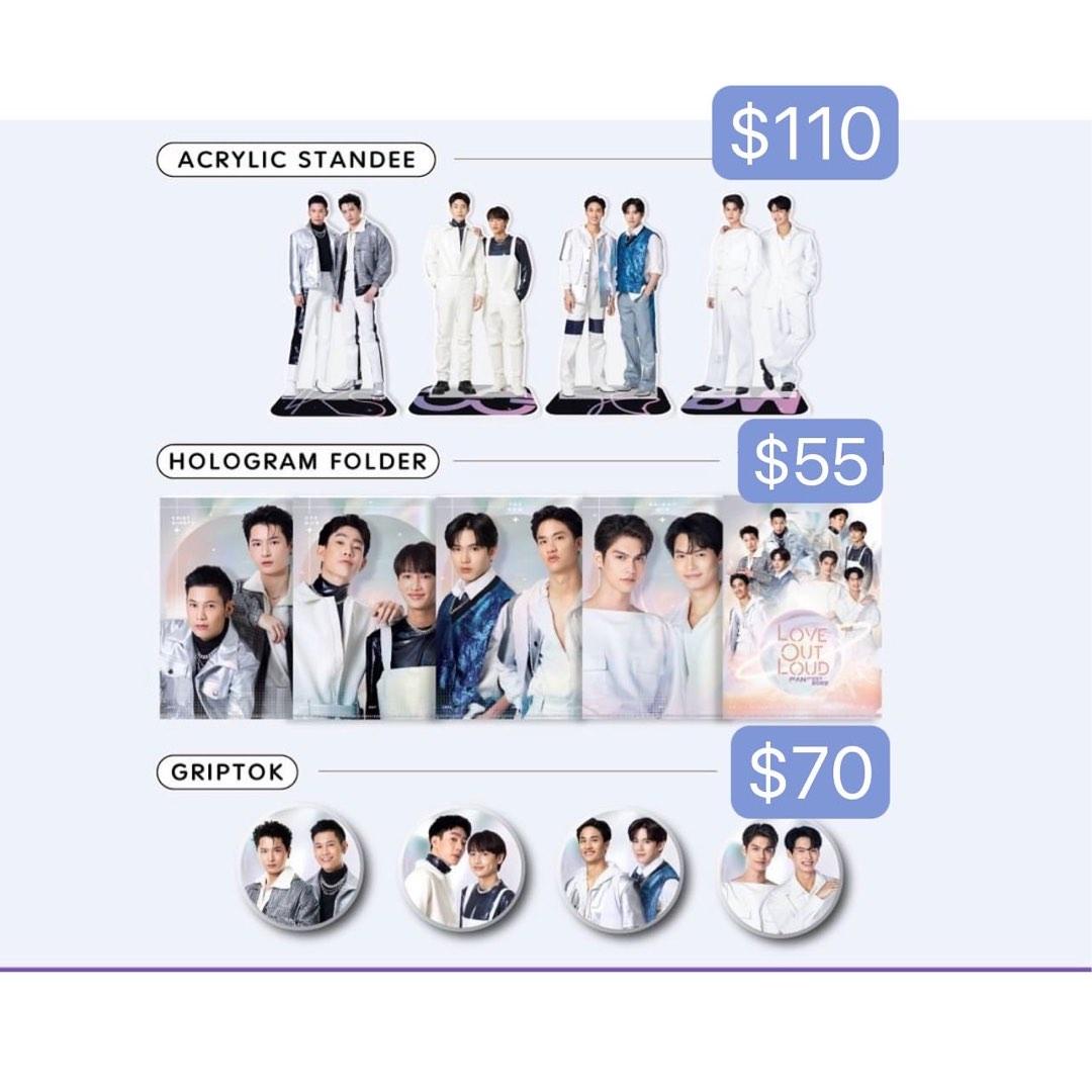 GMM 代購) Love Out Loud Fan Fest 2022 周邊, 興趣及遊戲, 收藏品及 