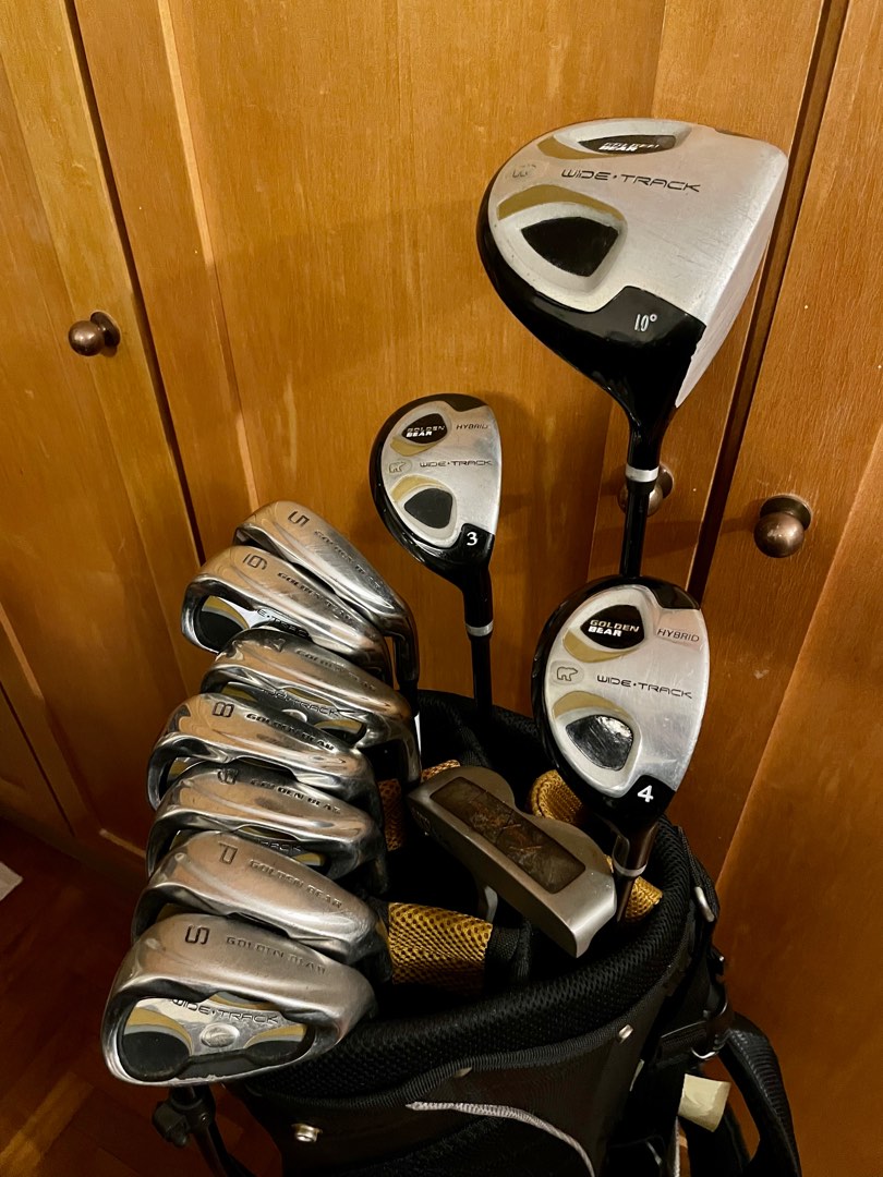 Golden Bear Full Complete Beginner Golf Set, Sports Equipment, Sports & Games, Golf on Carousell