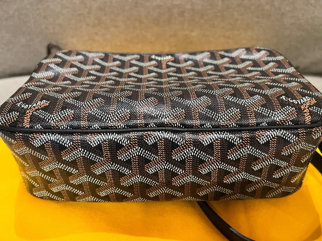 Goyard cap vert camera bag black, 名牌, 手袋及銀包 Carousell
