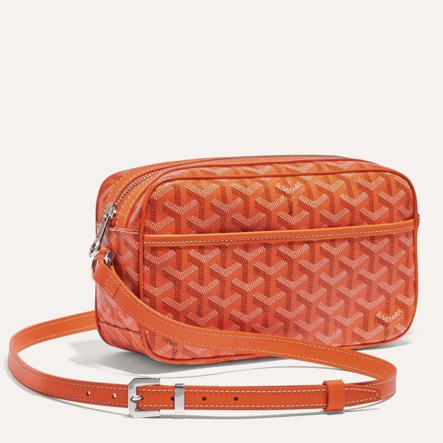 Goyard Cap Vert Camera Bag in Orange, Women's Fashion, Bags & Wallets