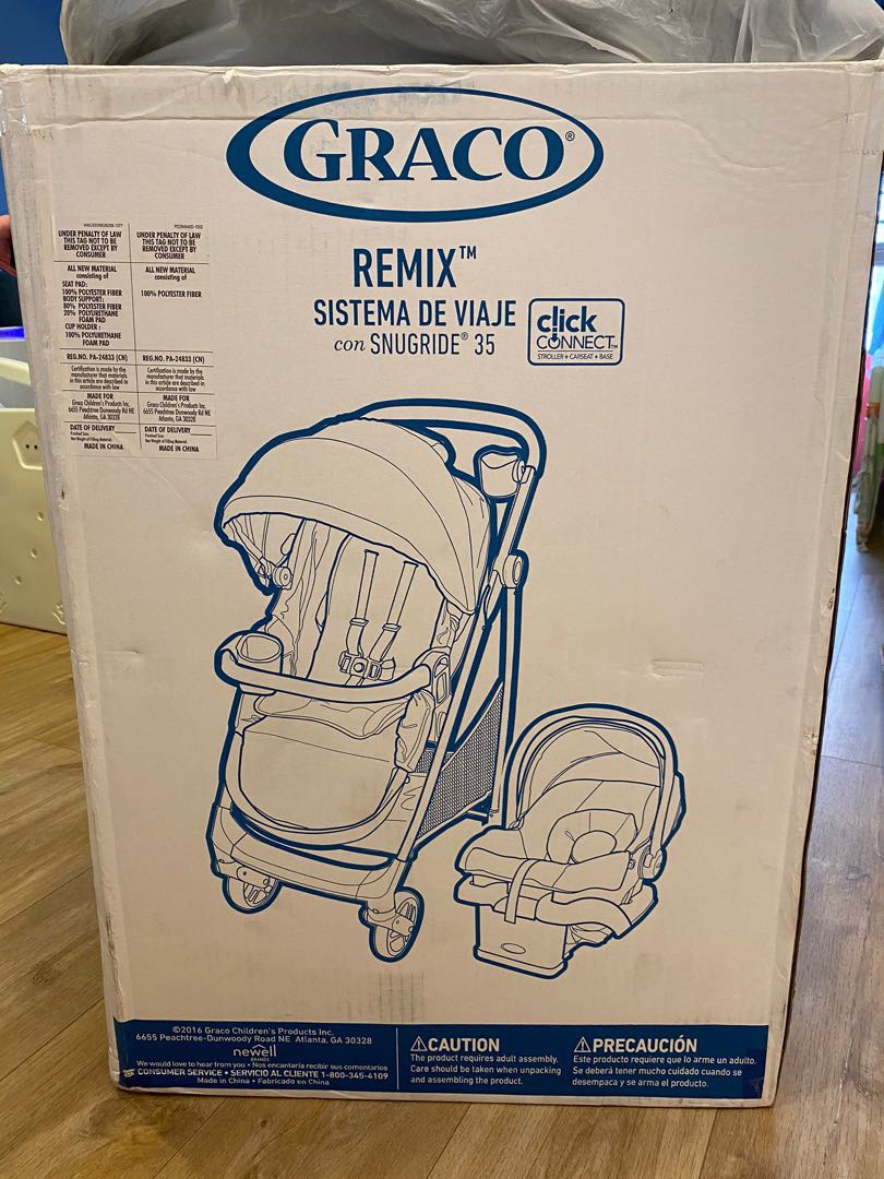 Graco remix travel system with sales snugride 35