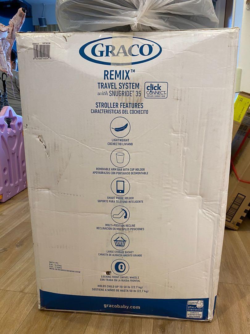 Graco remix click connect travel system top
