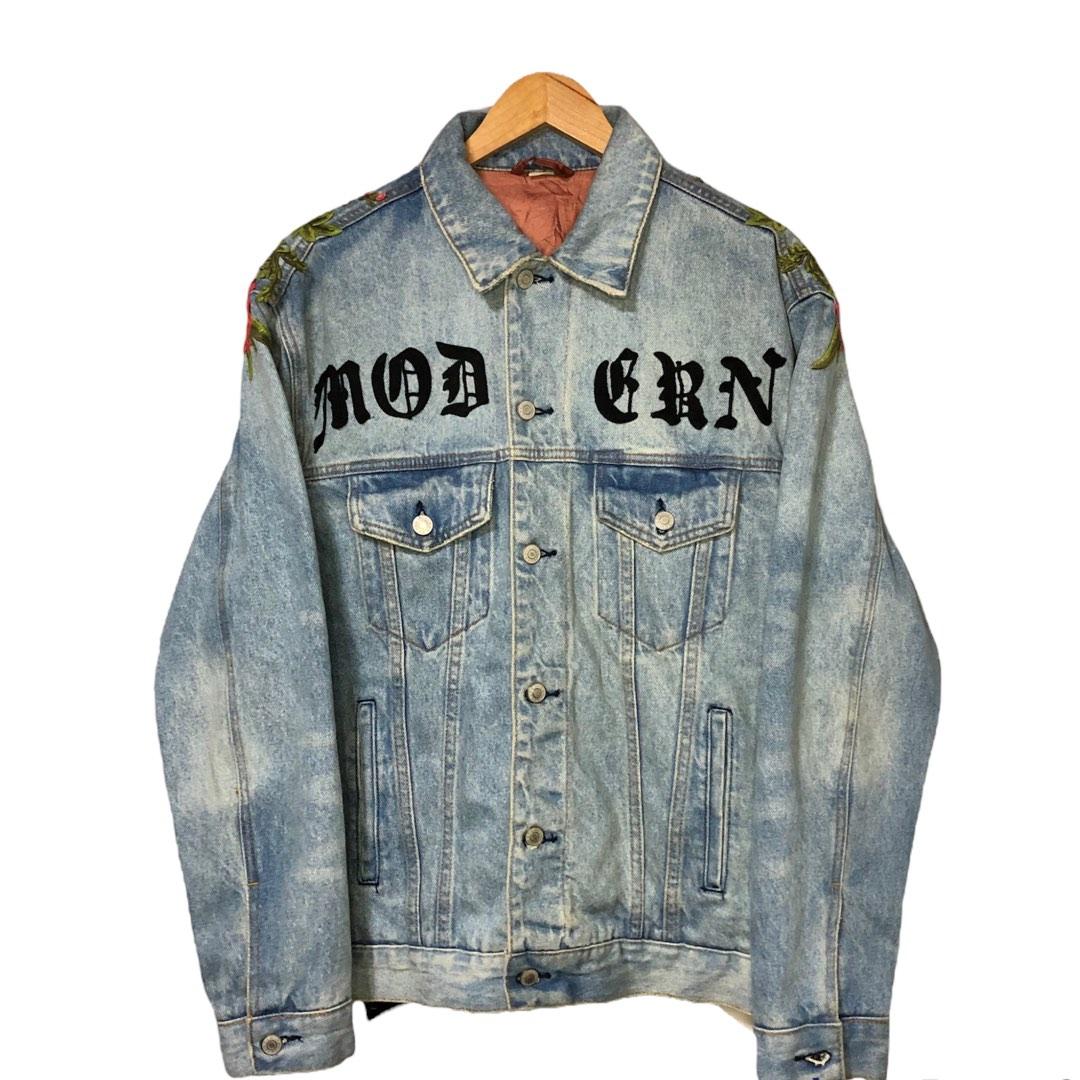 Upcycled Oversized Gucci Denim Jacket – Sweet Meadow Boutique
