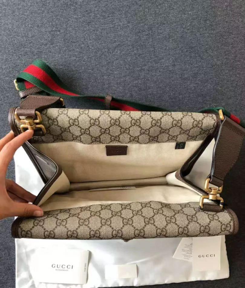 Gucci Neo Vintage tiger head, shoulder crossbody bag, Luxury, Bags