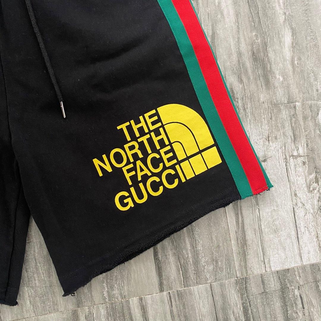 GUCCI NORTH FACE SHORT, Luxury, Apparel on Carousell