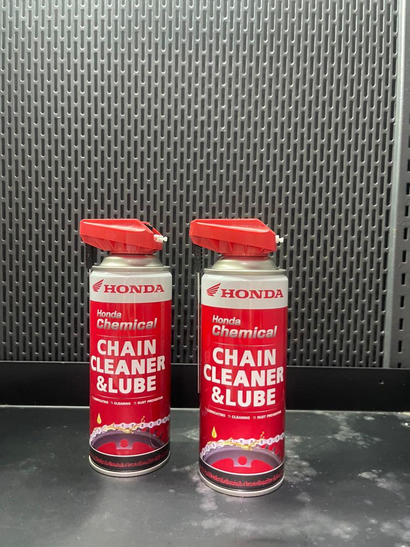 Honda genuine chain cleaner and lube, Motorcycles, Motorcycle