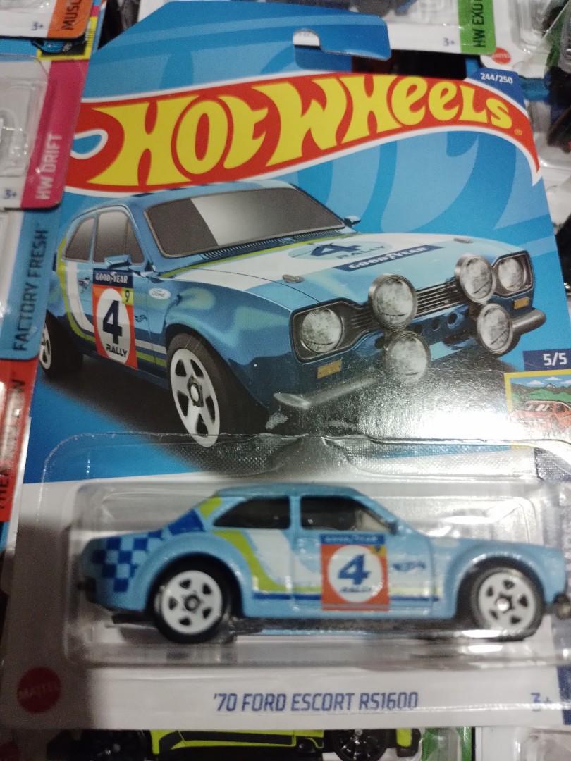Hot wheels 70 ford escort rs1600 top