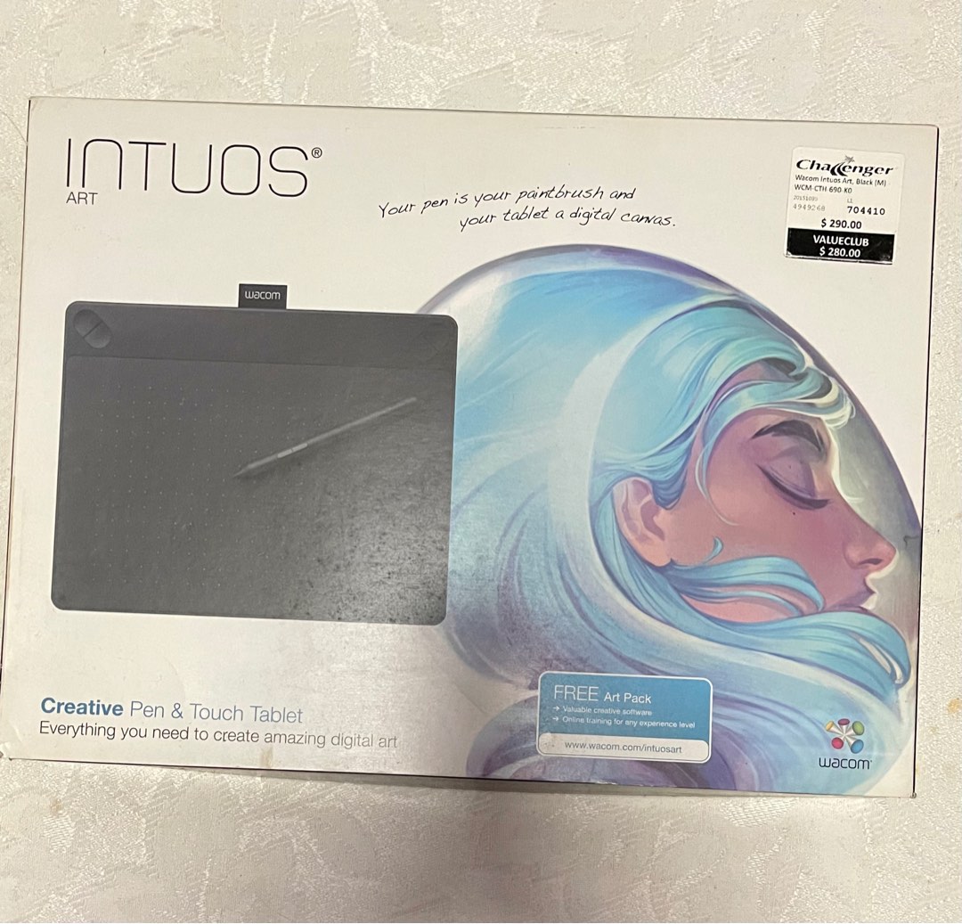 Pen and touch tablet - Intuos Art, Computers & Tech, Office & Business ...