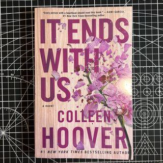 It Ends With Us book (By Collen Hoover)