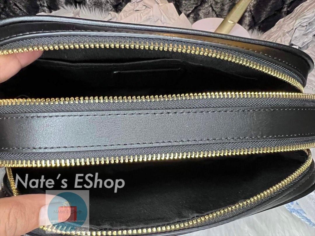 Jes Crossbody In Signature Canvas Mahogany, Women's Fashion, Bags