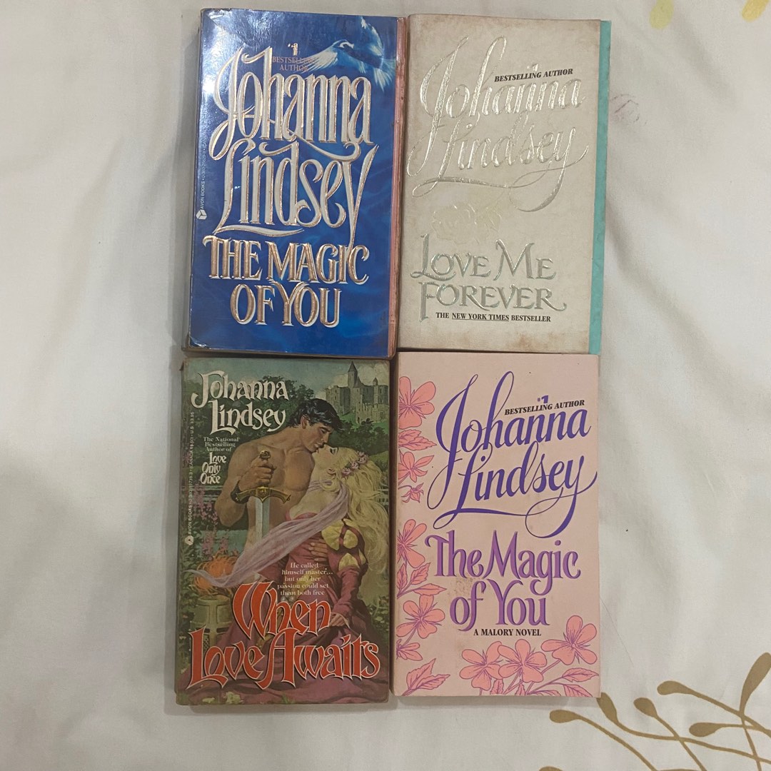 Johanna Lindsey books, Hobbies & Toys, Books & Magazines, Storybooks on
