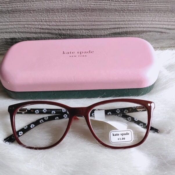 Kate Spade Reading Eyeglass -Replaceable Lens, Women's Fashion, Watches &  Accessories, Sunglasses & Eyewear on Carousell