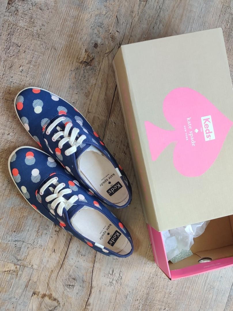 Keds x Kate Spade (Rare), Luxury, Sneakers Footwear on Carousell