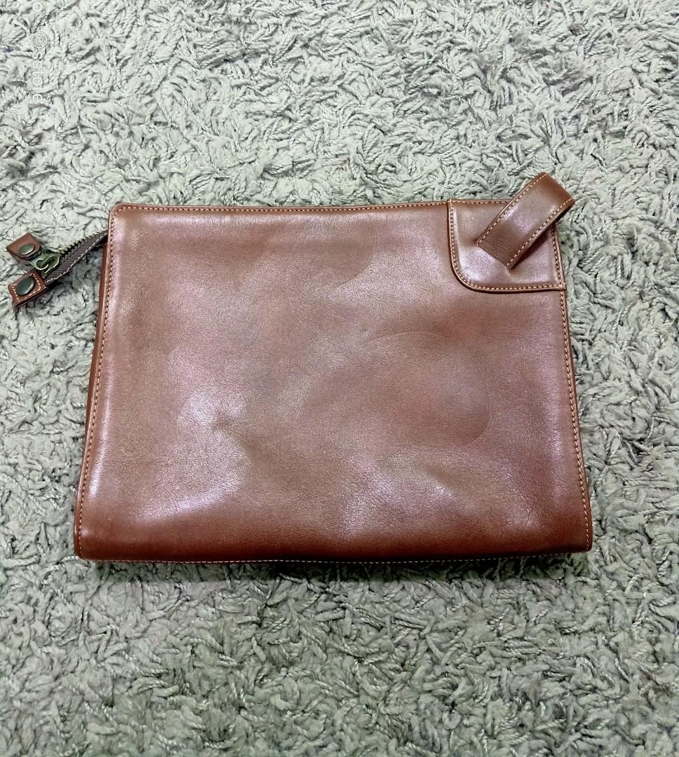 Kenzo Leather Clutch Bag