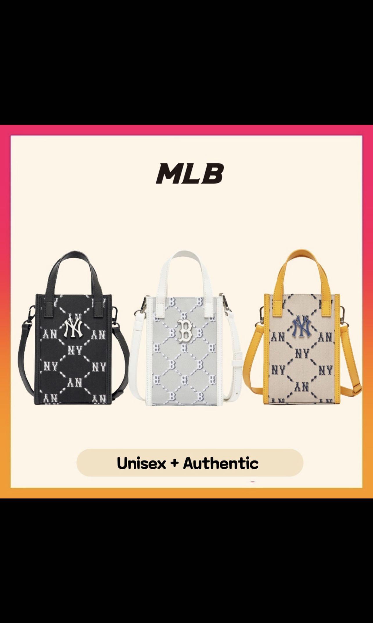 Minhshopvn  Túi MLB Monogram Mini Cross Bag New York Yankees White  32BGDK111 50I  O 