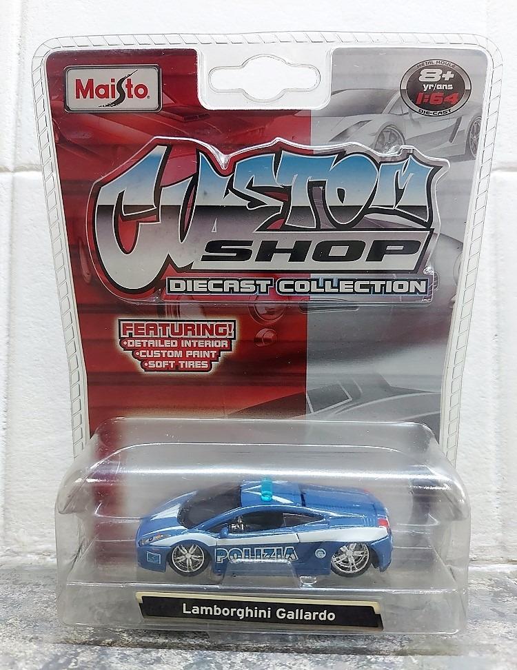 LAMBORGHINI GALLARDO POLICE CAR - Maisto Custom Shop Series, Hobbies ...