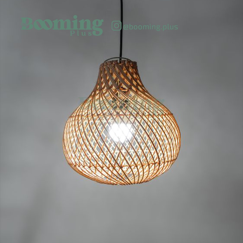 Lampu Rotan / Rattan Lamp, Furniture & Home Living, Lighting & Fans ...