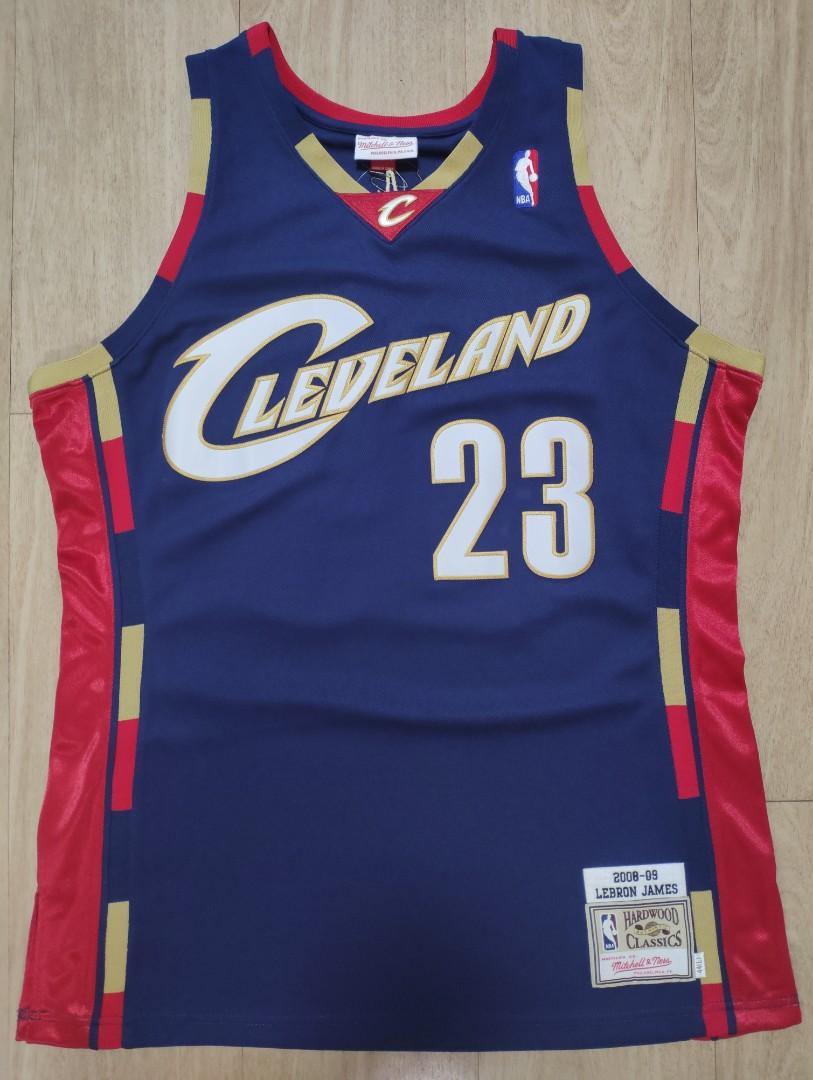 LeBron James Mitchell and Ness NBA Cleveland Cavaliers 2008 09 Authentic Jersey
