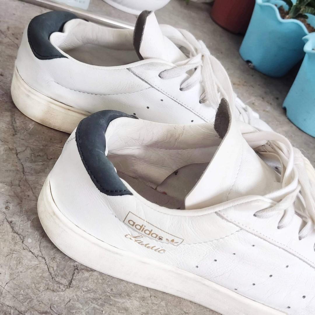 Legit Adidas Classic White Sneaker Shoes, Men's Fashion, Footwear, Sneakers  on Carousell