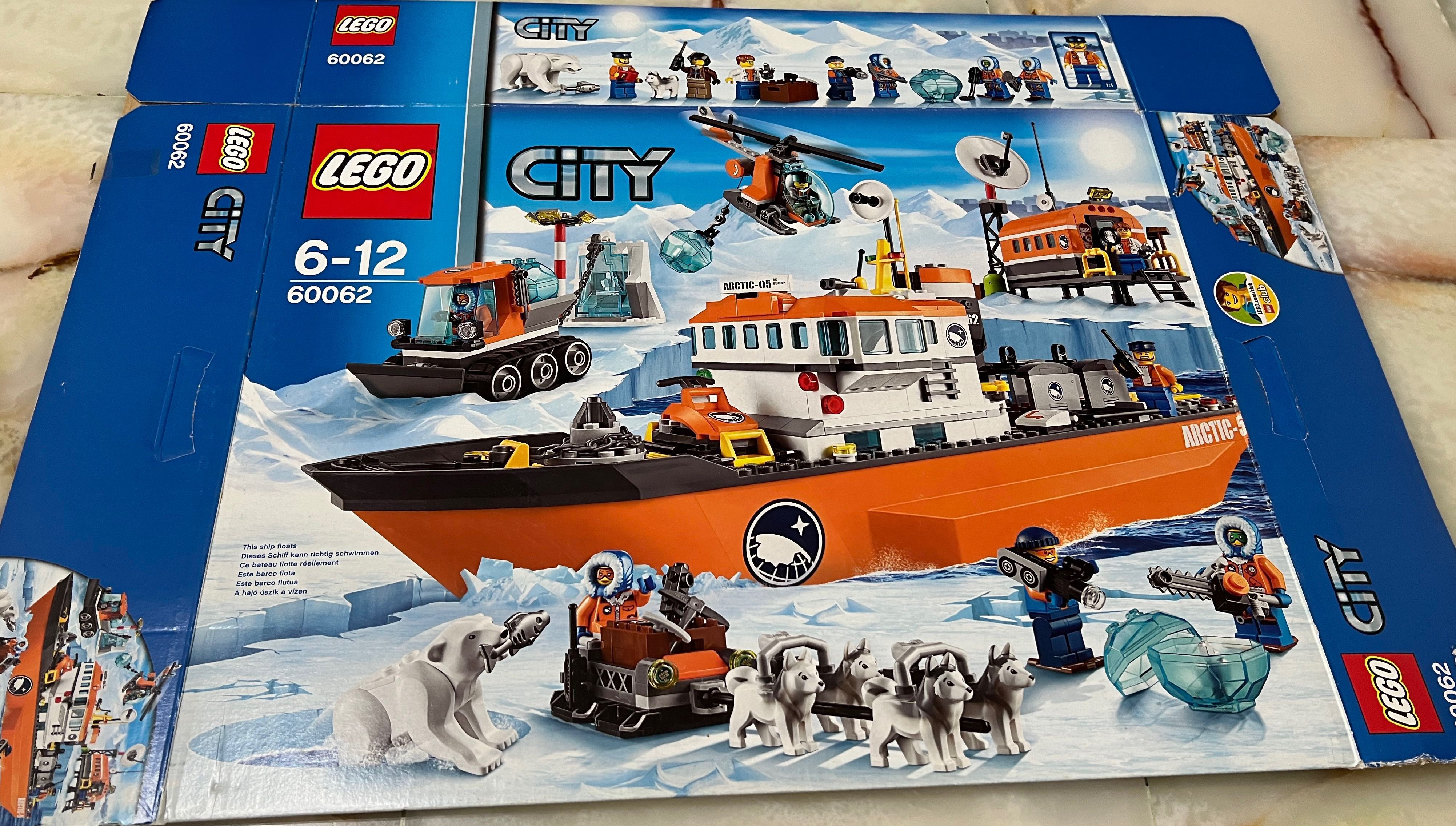 stewardesse Seks pave LEGO City ice Breaker Ship 60062, Hobbies & Toys, Toys & Games on Carousell