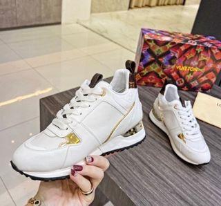 Louis Vuitton 1A3N7W Run Away Multi-Color Leather & Monogram Sneakers, Size  6