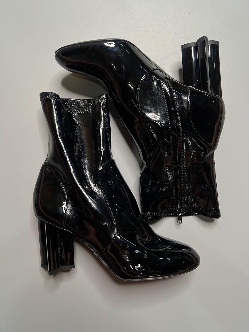Silhouette Ankle boots in BlackMonogram Brown Heel  LV PL