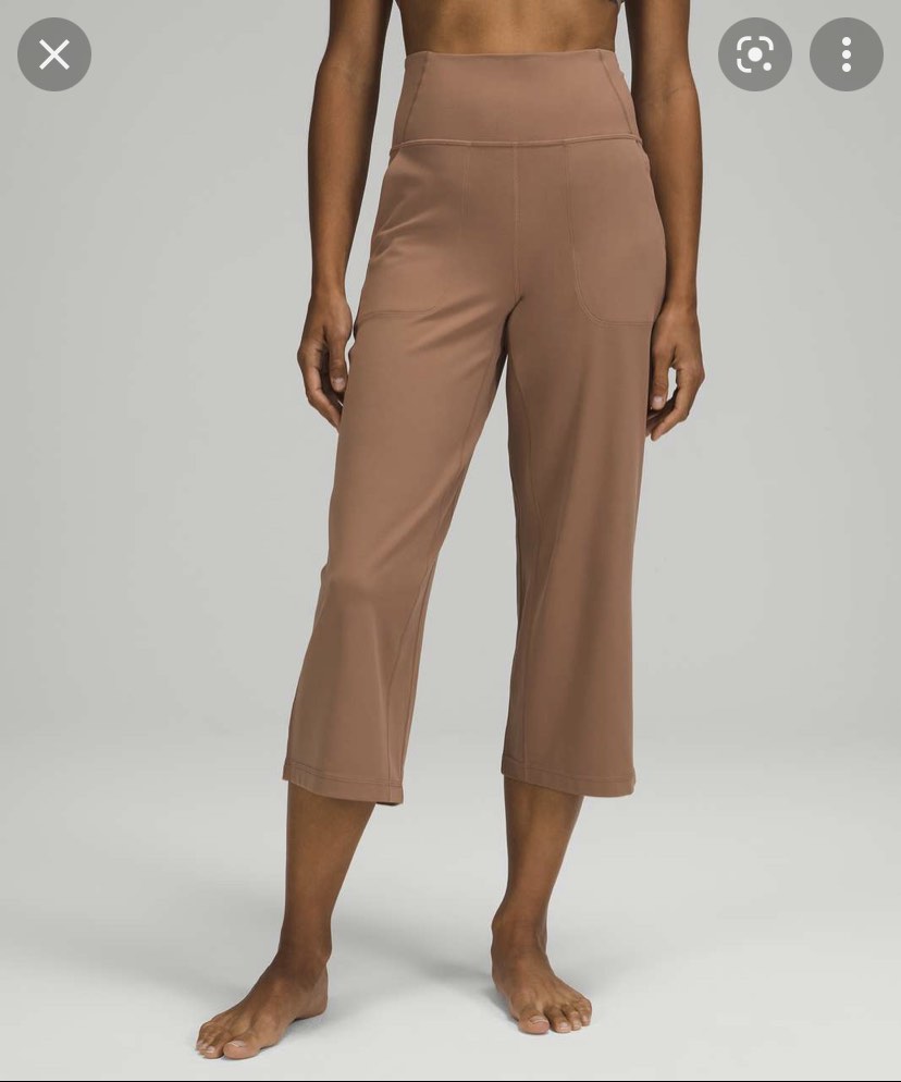 Lululemon cross waist align leggings cacao, Women's Fashion, Activewear on  Carousell