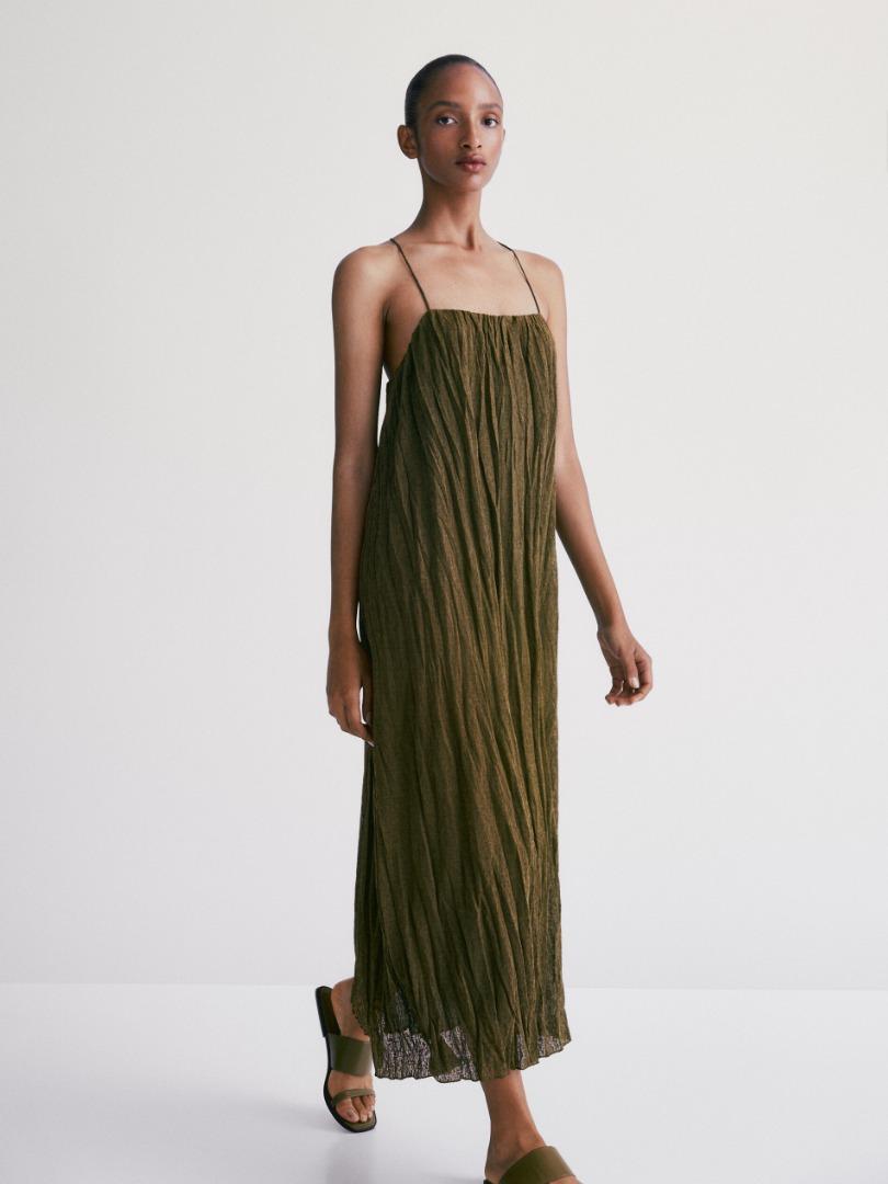 Massimo dutti new arrivals maxi dress