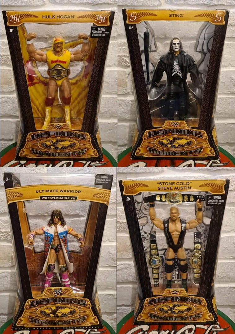 Stone cold defining moments on sale figure