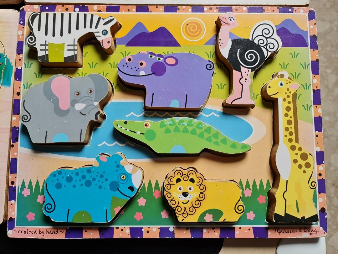 Melissa & Doug puzzle, Hobbies & Toys, Toys & Games on Carousell