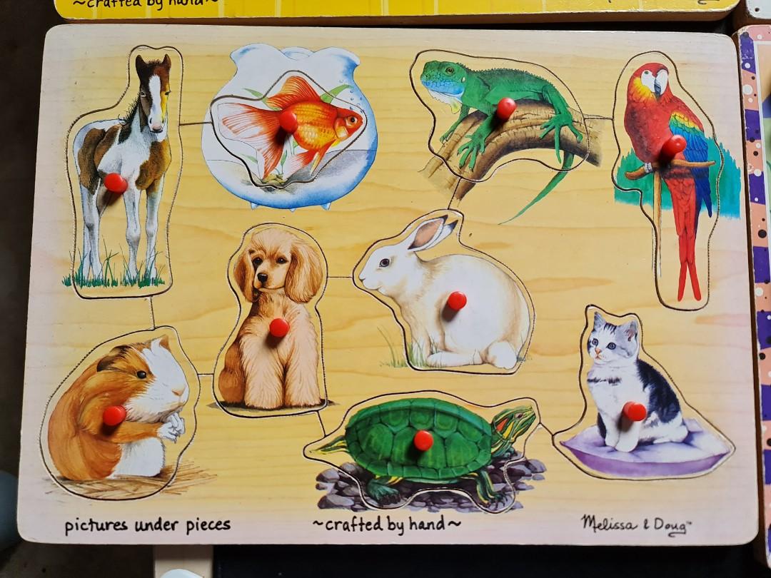 Melissa & Doug puzzle, Hobbies & Toys, Toys & Games on Carousell