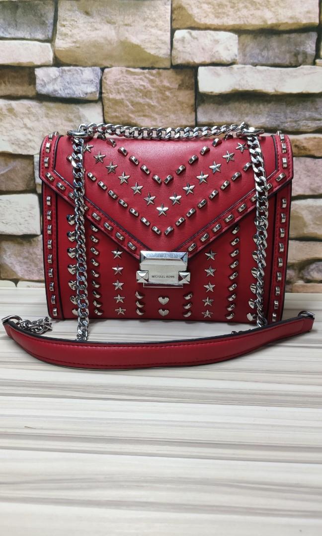 Michael Kors  Bags  Michael Kors X Yang Mi Limited Edition Whitney  Studded Shoulder Crossbody Bag  Poshmark