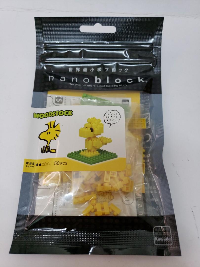 Nanoblock 大阪環球片埸限定版WOODSTOCK, 50 pcs Kawada, 興趣及遊戲