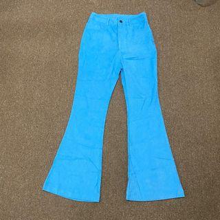 NEVER USED BLUE FLARED PANTS
