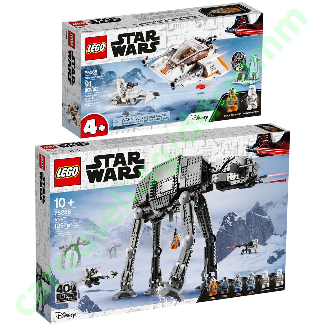 New Sealed LEGO Star Wars Battle Of Hoth Bundle 2 Sets 75288