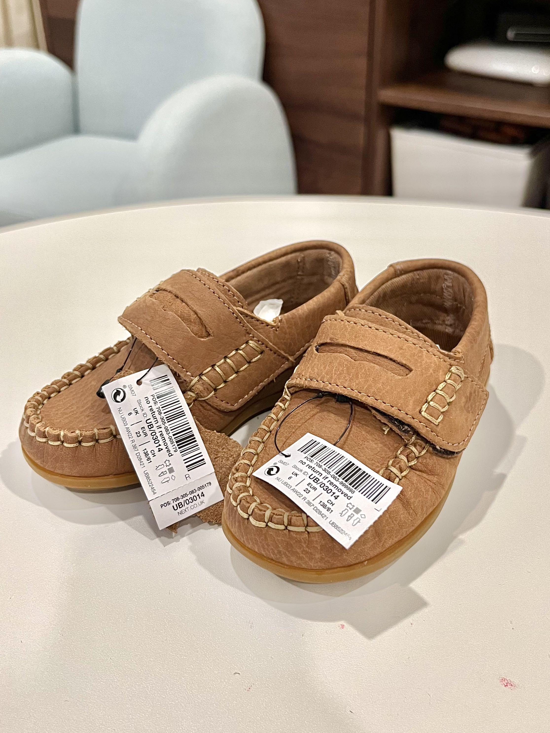 NEXT penny loafers Tan Brown Size 6