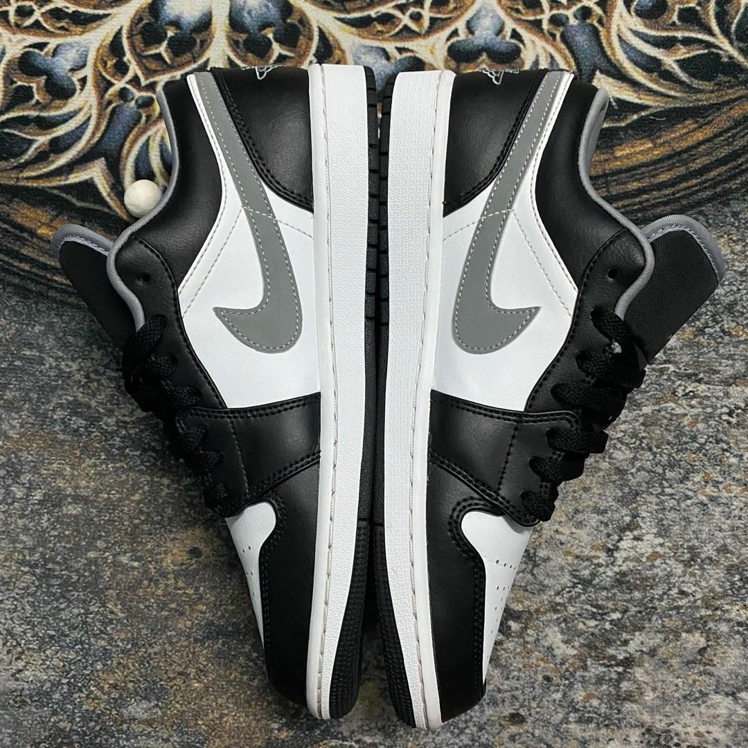 grey nike air jordan 1 low