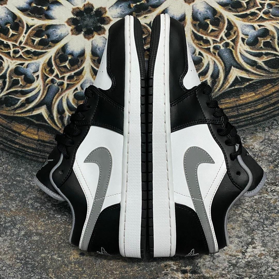 grey nike air jordan 1 low