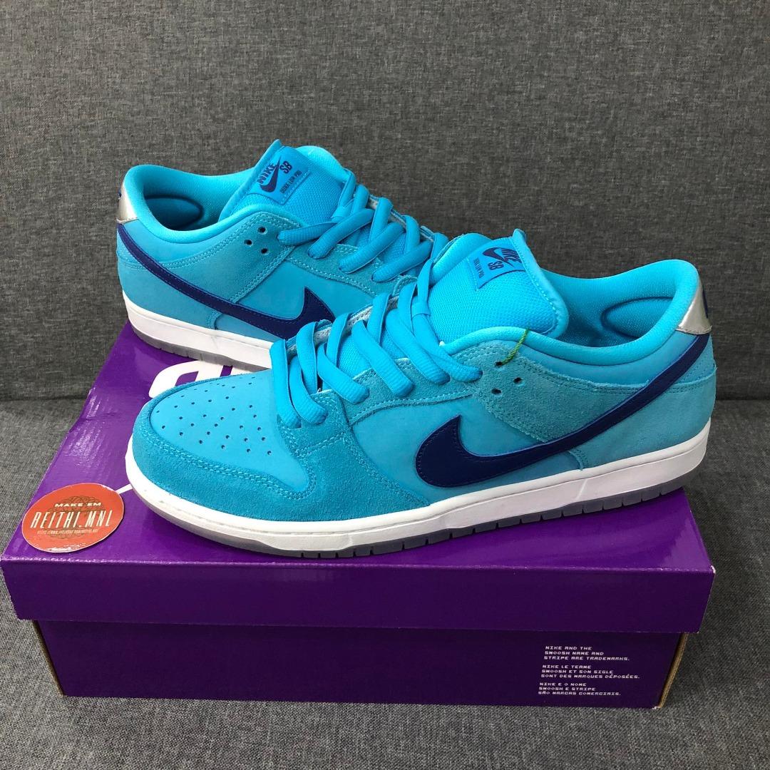 sb dunk low blue fury
